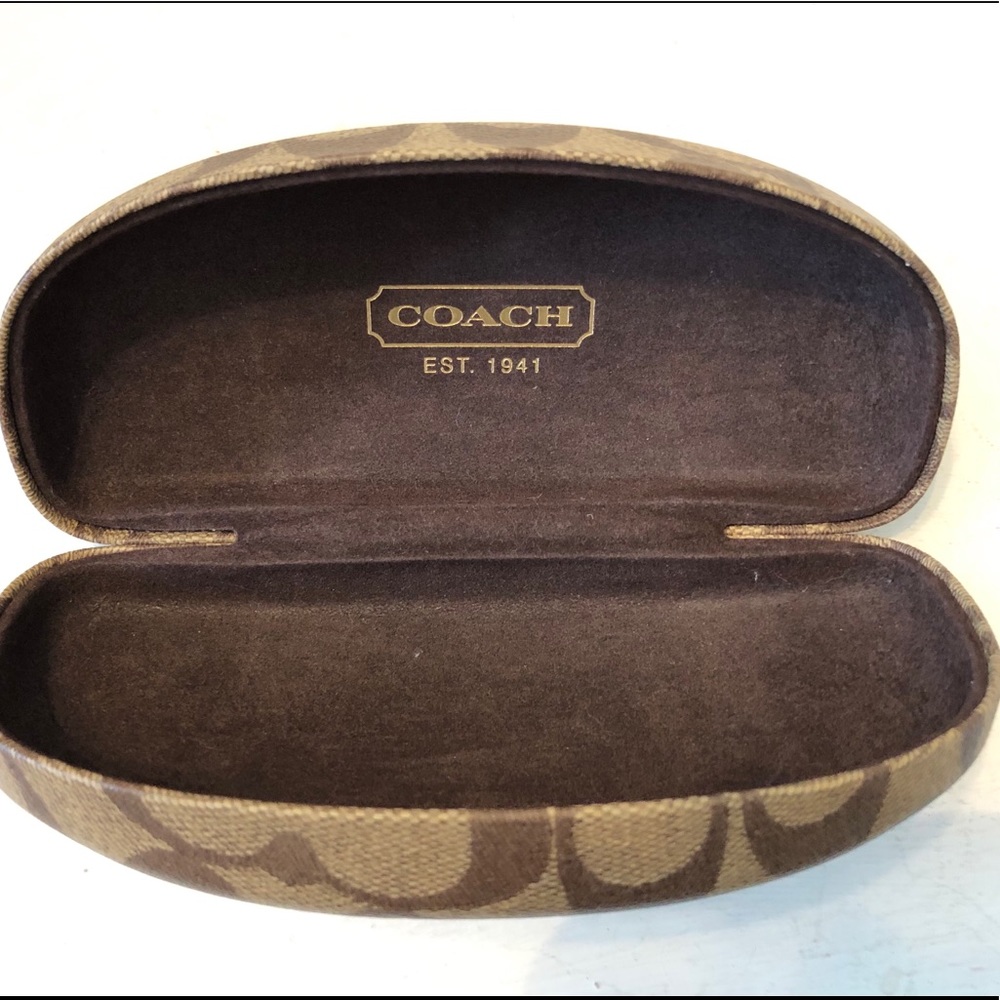 Coach sunglasses case